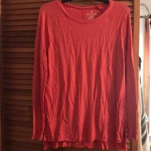 Orange Plush Sweater